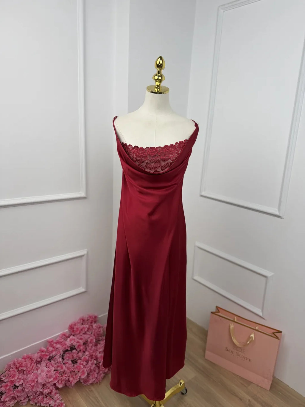 Pure Grace — Bridal Satin Set