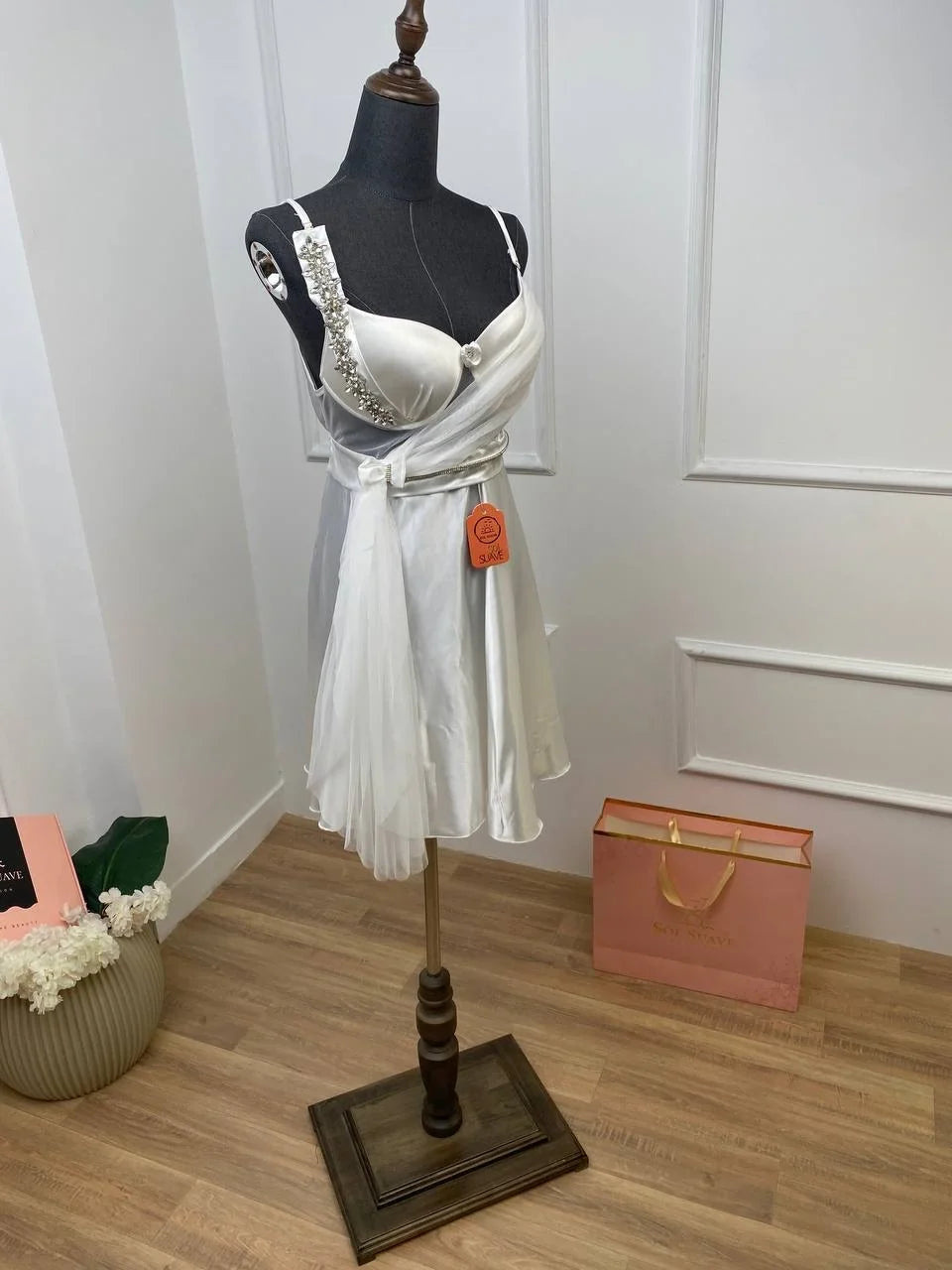 Scarlet Jewel — Crystal Mini Dress