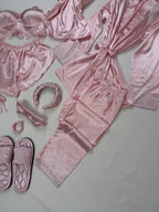 Crystal Shimmer — 10-Piece Satin Set