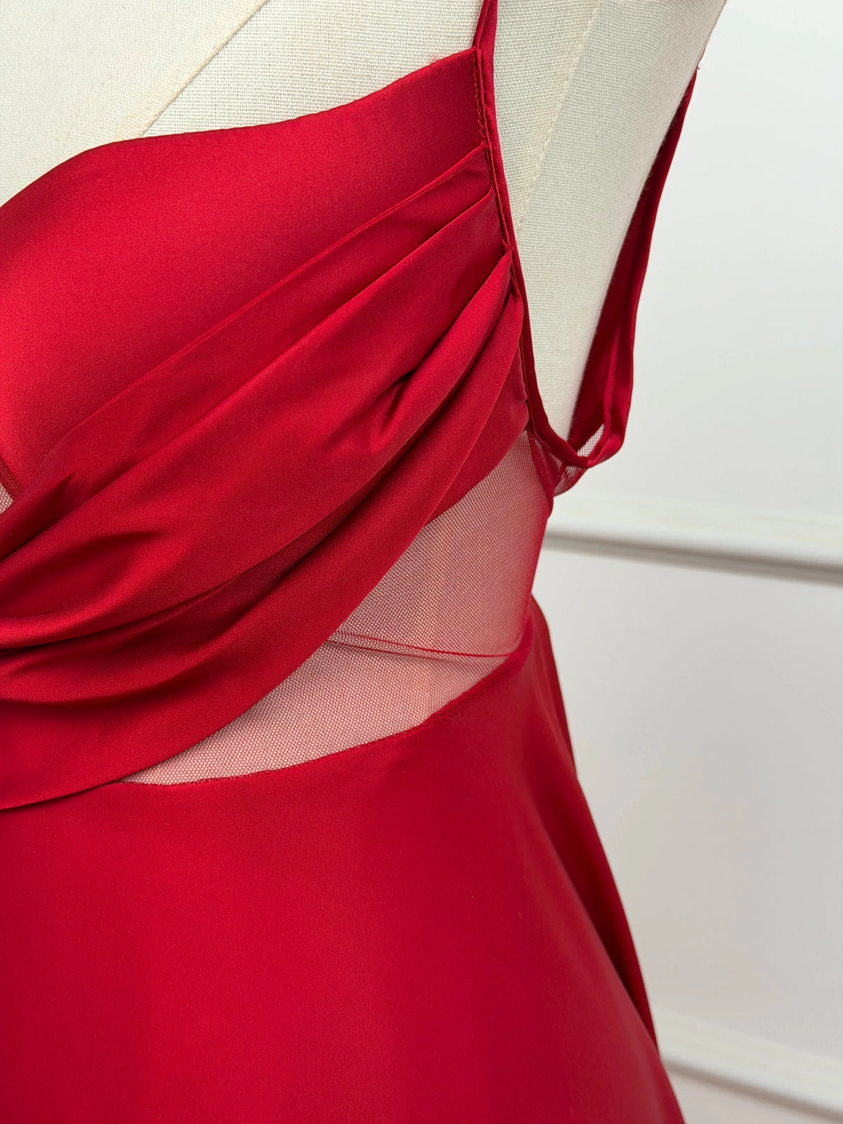 Rose Beryl — Luxury Silk Satin Nightdress