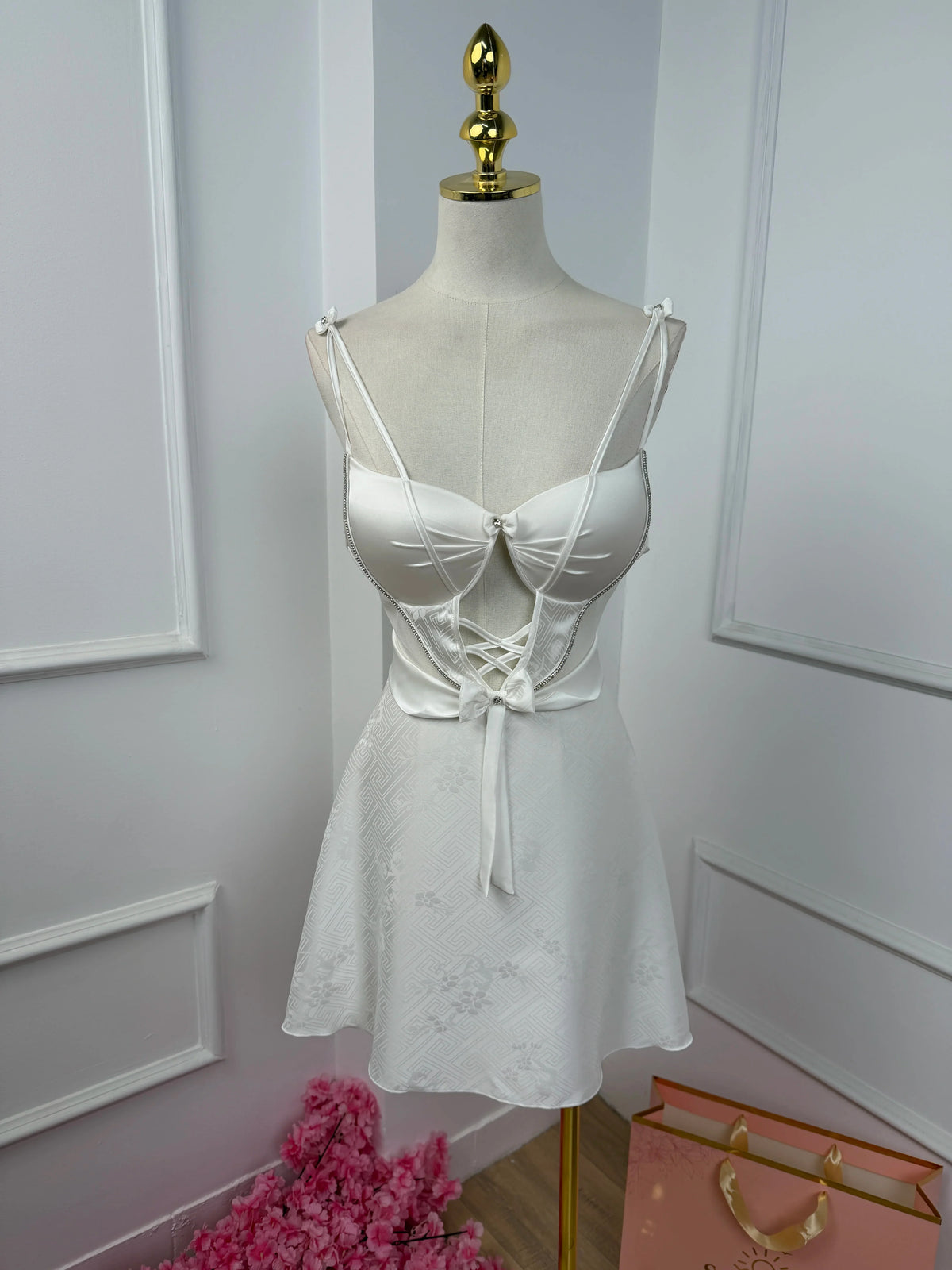 American Style — Silk Satin Nightdress