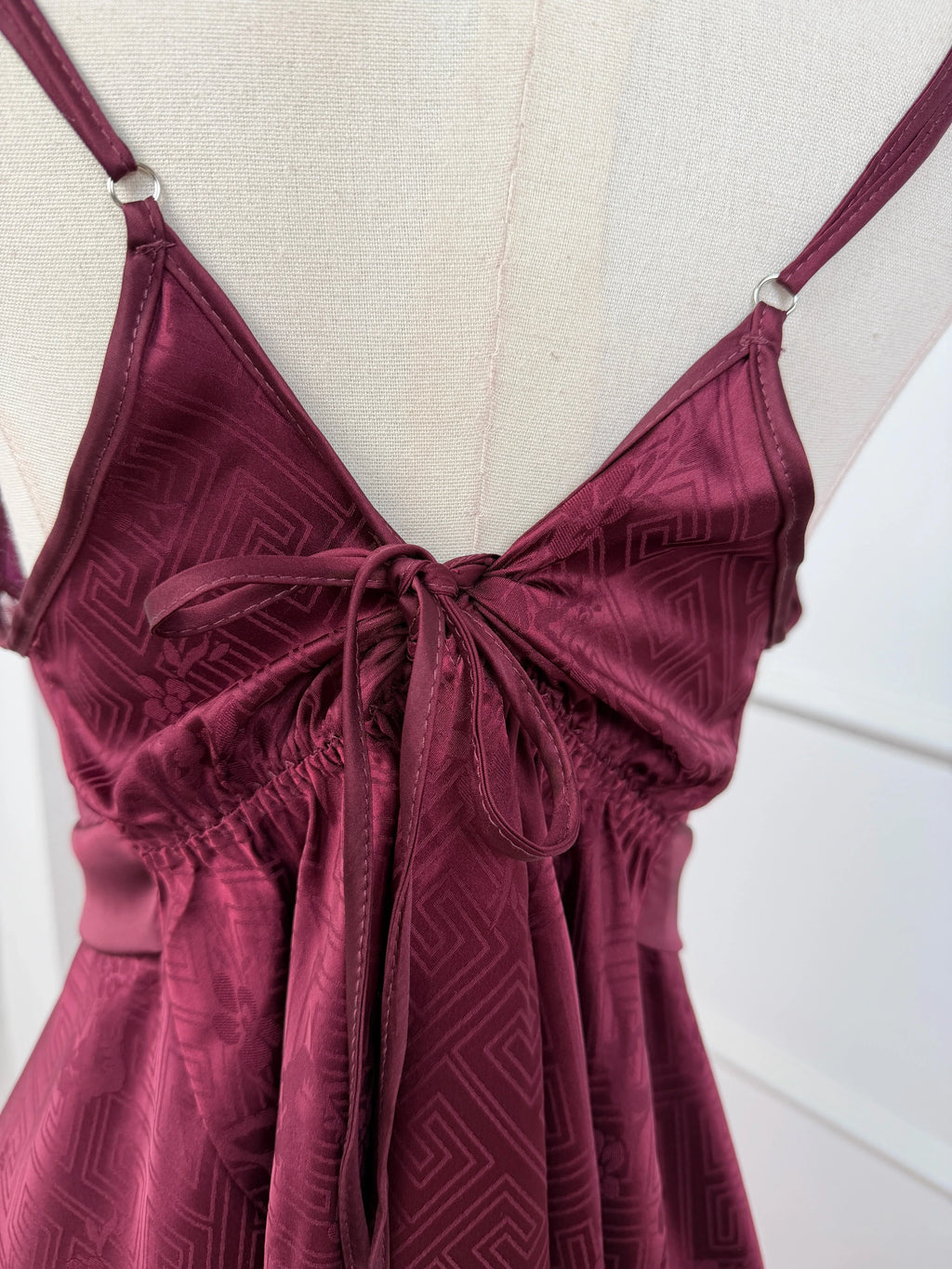 American Style — Silk Satin Nightdress
