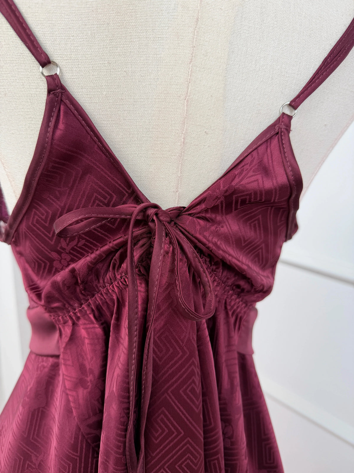 American Style — Silk Satin Nightdress