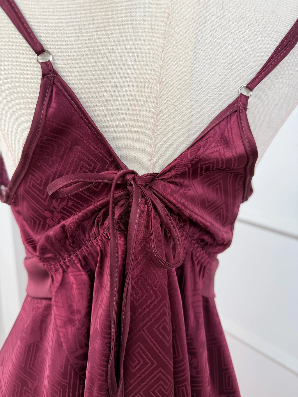 American Style — Silk Satin Nightdress