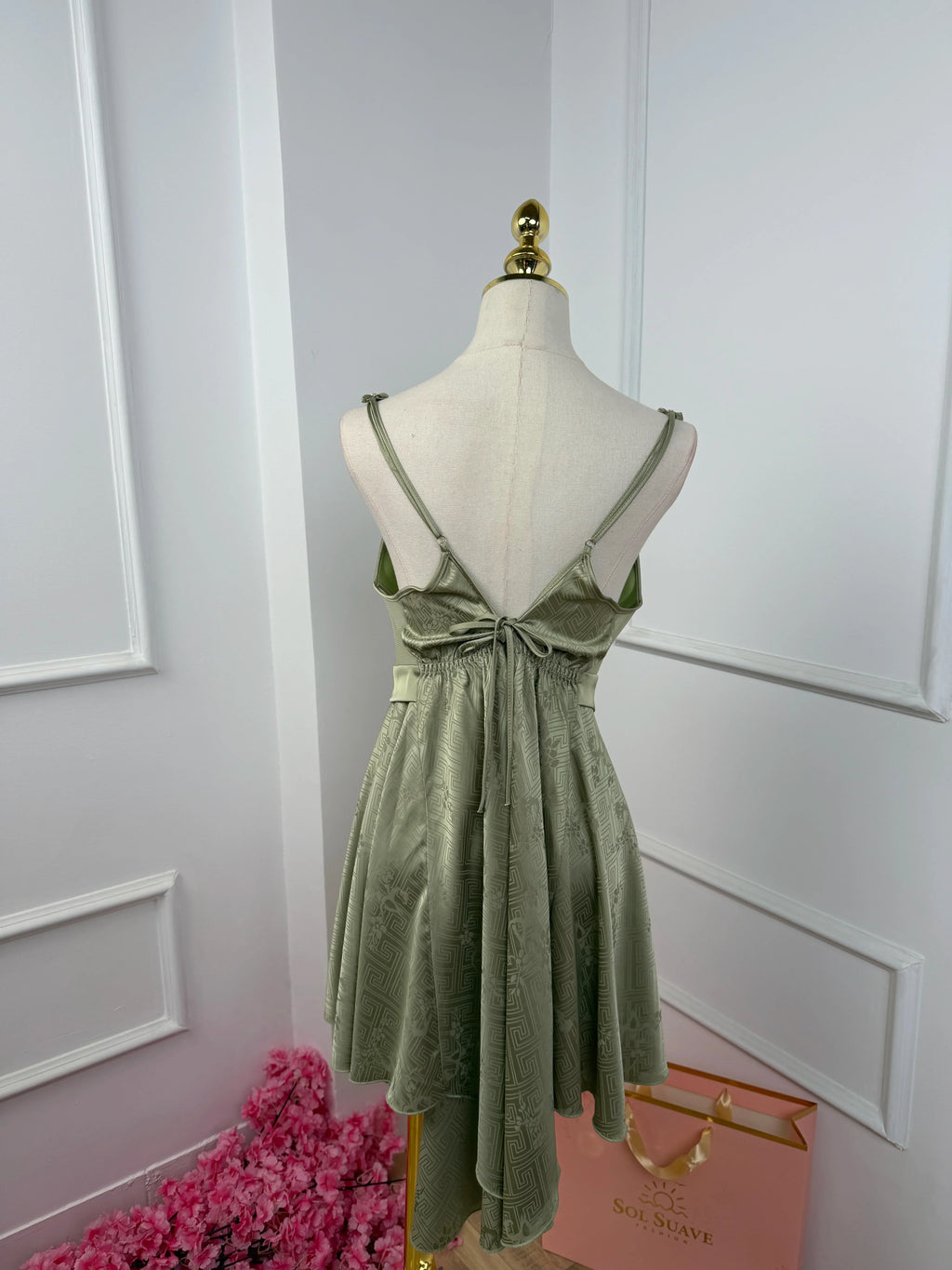 American Style — Silk Satin Nightdress
