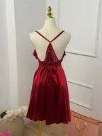 Queen's Desire — Satin Slip Dress