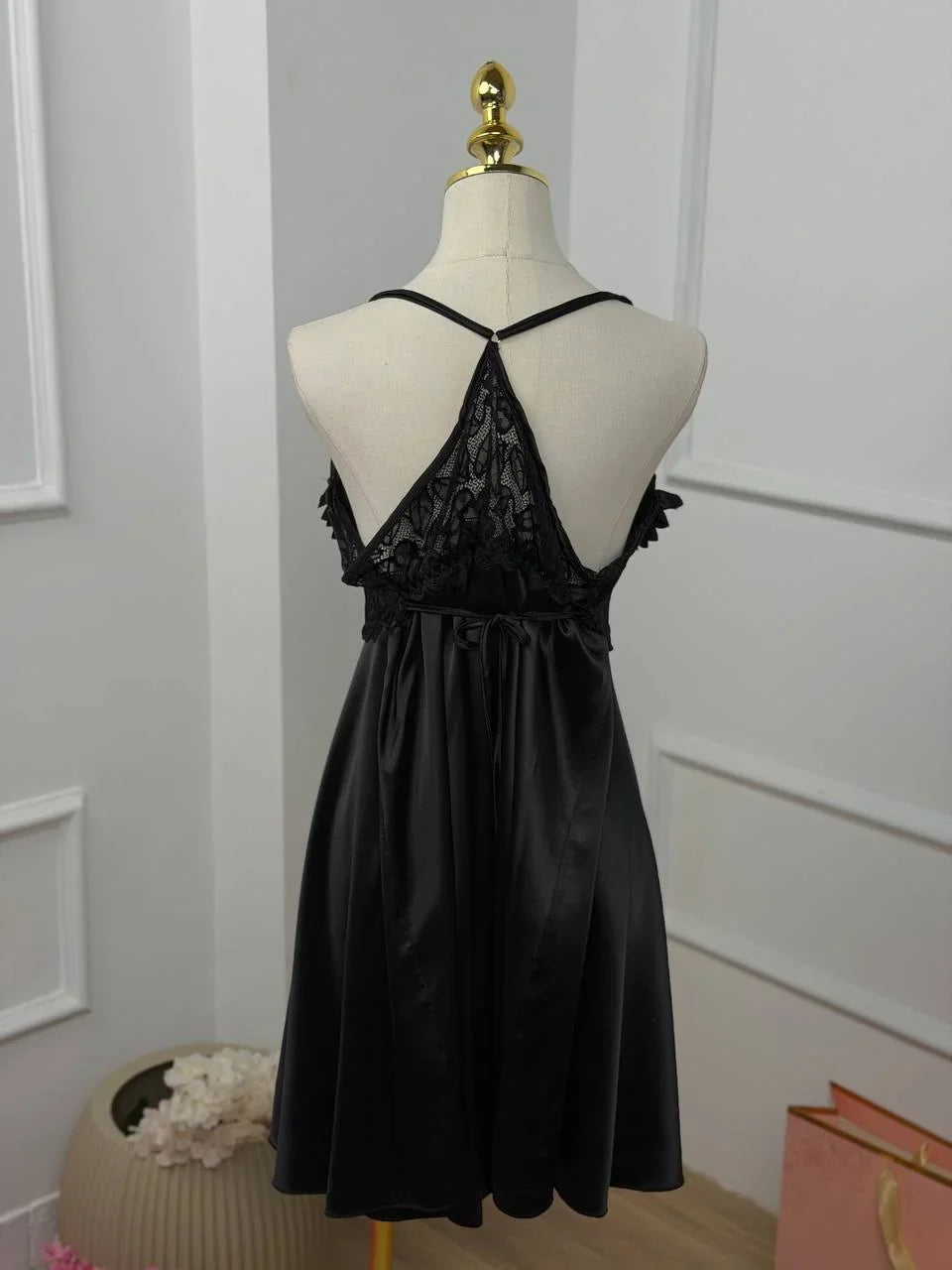 Queen's Desire — Satin Slip Dress