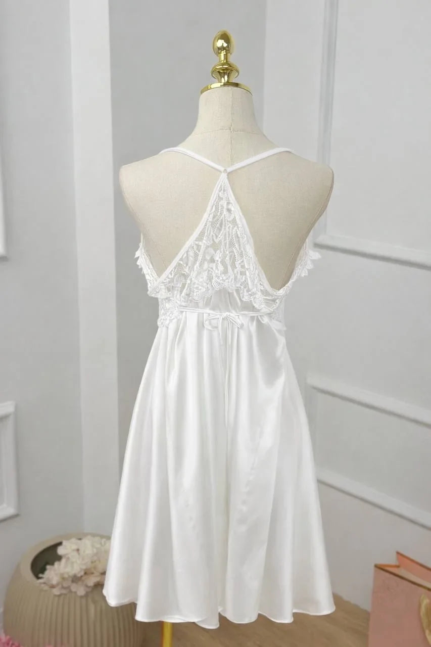 Queen's Desire — Satin Slip Dress