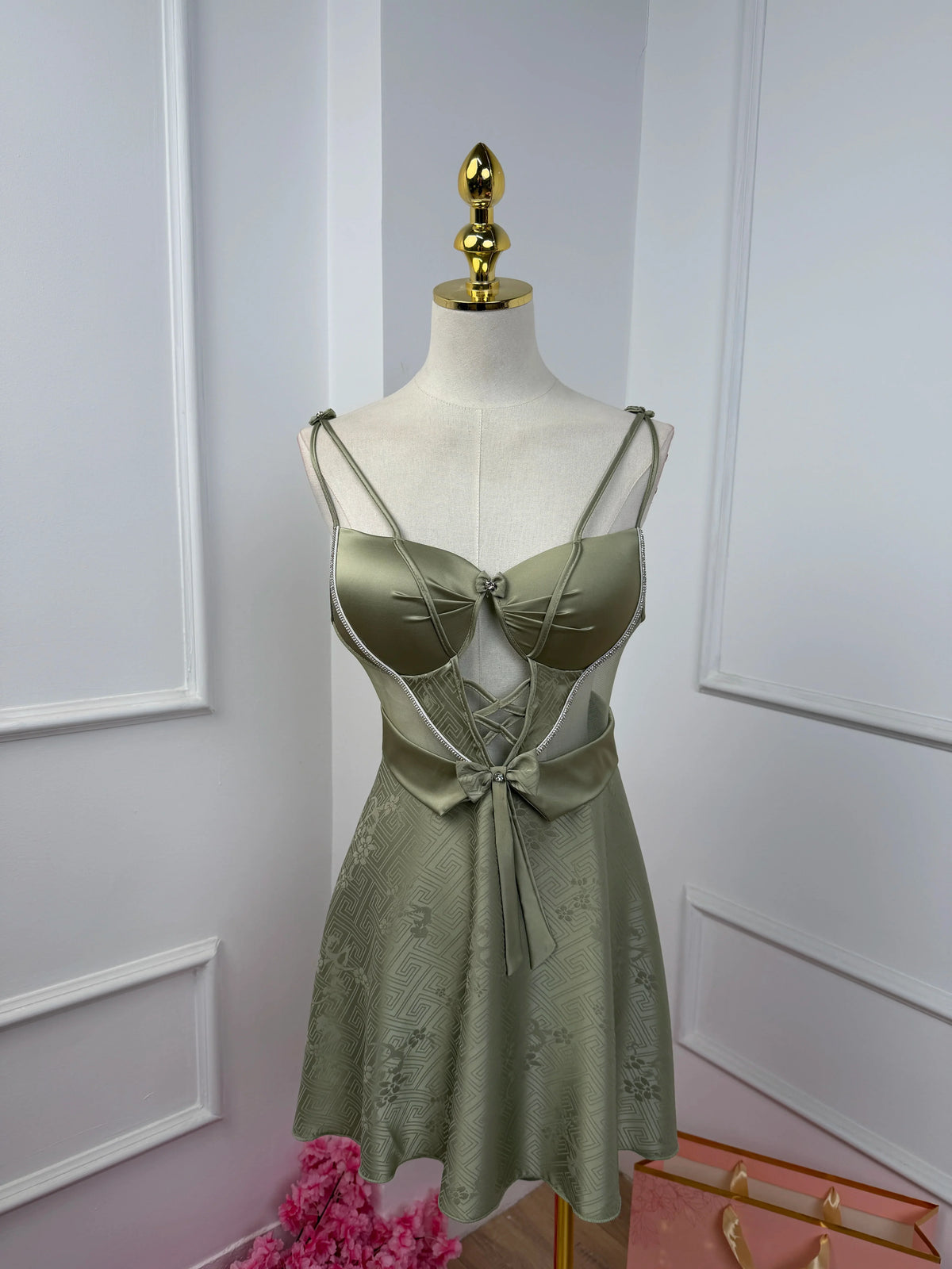 American Style — Silk Satin Nightdress