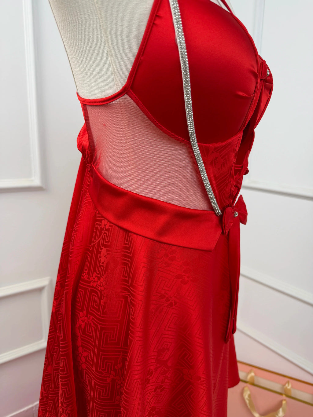 American Style — Silk Satin Nightdress