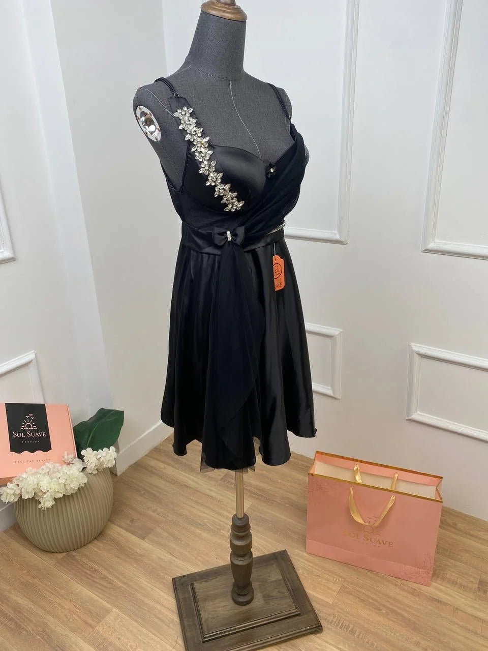Scarlet Jewel — Crystal Mini Dress