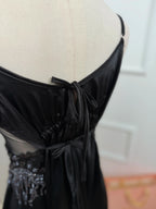 Crystal Whisper — Satin Nightdress