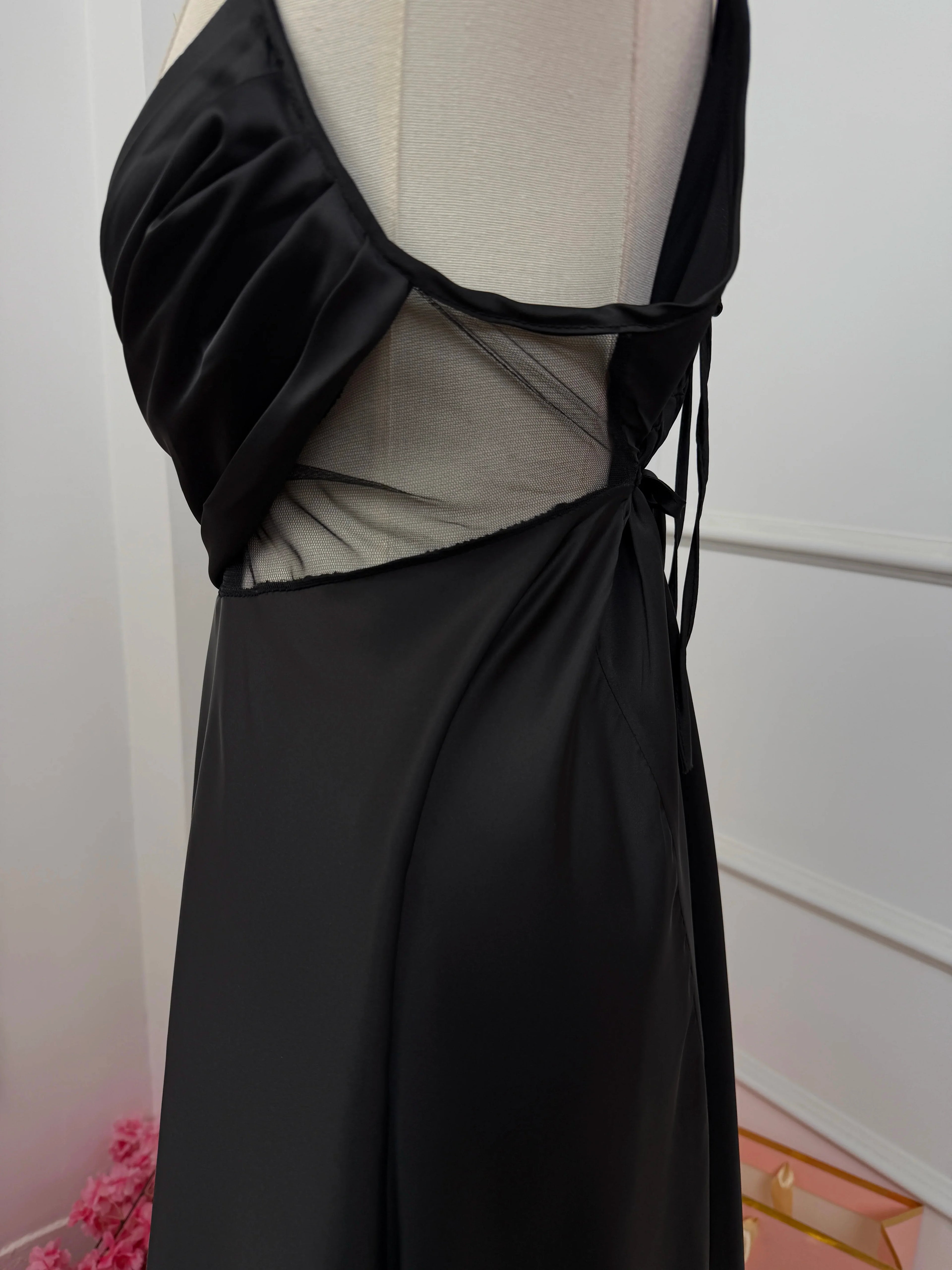 Rose Beryl — Luxury Silk Satin Nightdress