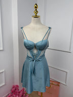 American Style — Silk Satin Nightdress