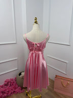 Crystal Whisper — Satin Nightdress